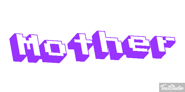 Mother Text effect