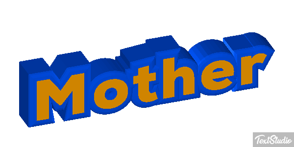 Mother Text effect