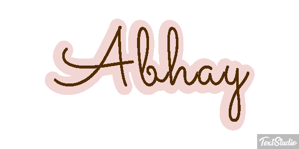 Abhay Effet de texte