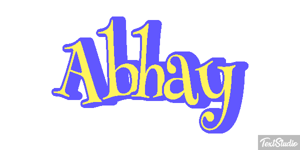 Abhay Effet de texte