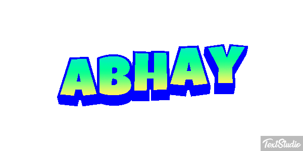 Abhay Effet de texte
