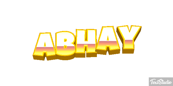 Abhay Effet de texte
