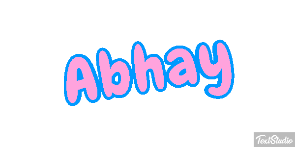 Abhay Effet de texte