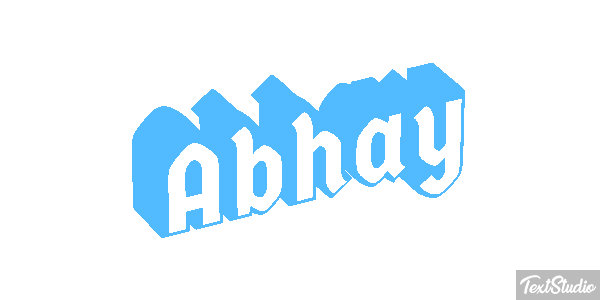 Abhay Effet de texte