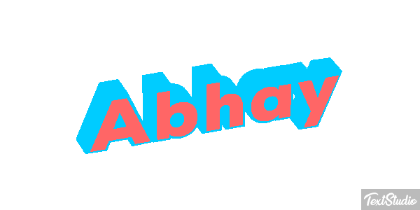 Abhay Effet de texte