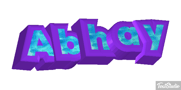 Abhay Effet de texte