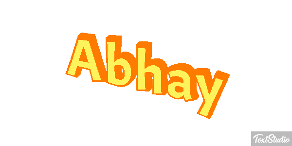 Abhay Effet de texte