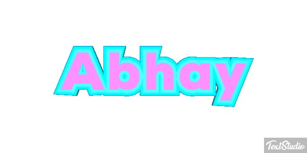 Abhay Effet de texte