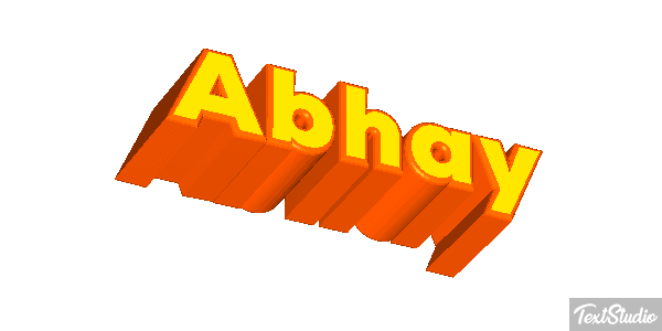 Abhay Effet de texte
