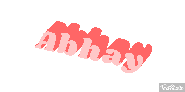 Abhay Effet de texte