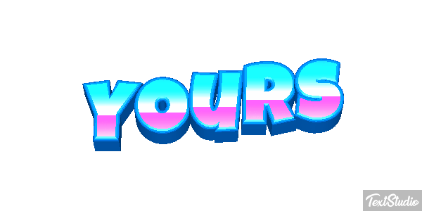 Yours Text effect