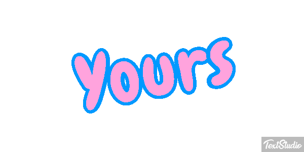Yours Text effect