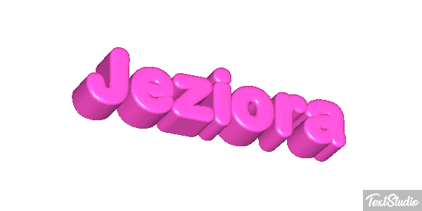 Jeziora Efekt tekstowy