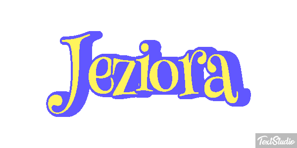 Jeziora Efekt tekstowy