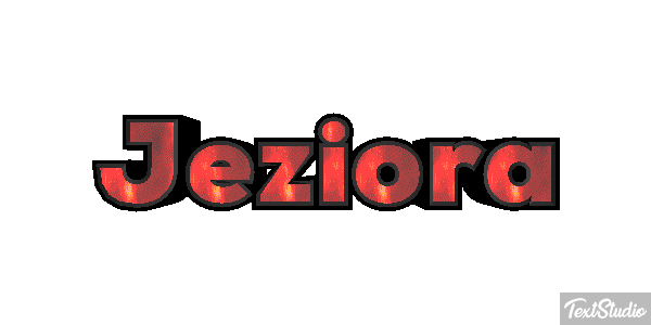 Jeziora Efekt tekstowy