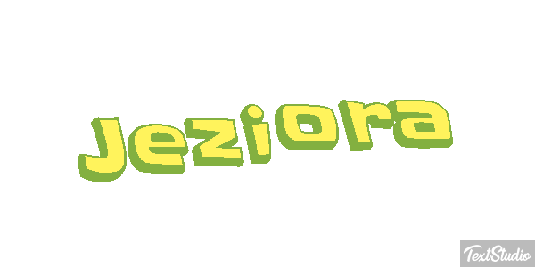 Jeziora Efekt tekstowy