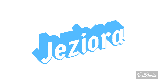Jeziora Efekt tekstowy