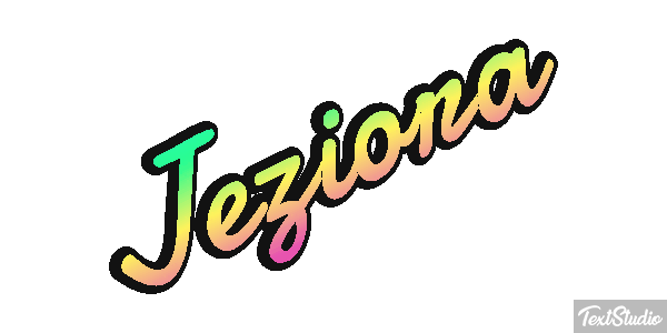 Jeziora Efekt tekstowy