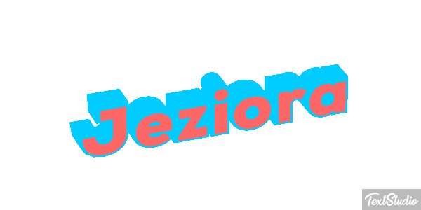 Jeziora Efekt tekstowy