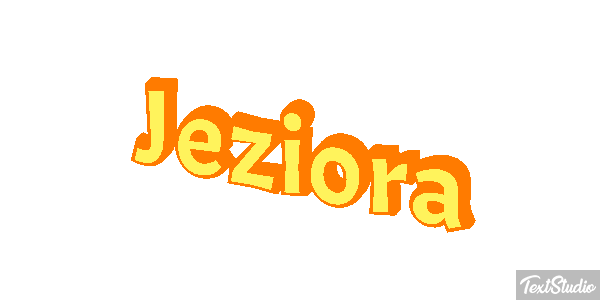 Jeziora Efekt tekstowy