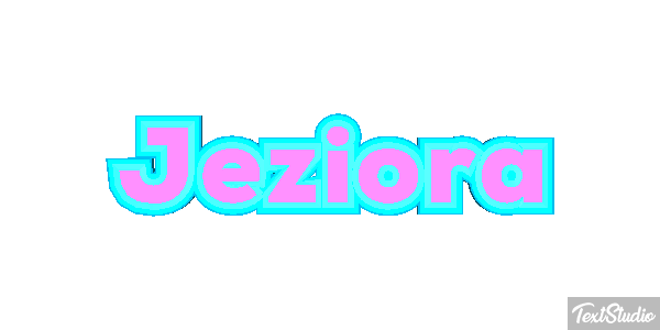 Jeziora Efekt tekstowy