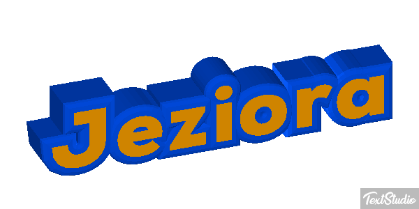Jeziora Efekt tekstowy