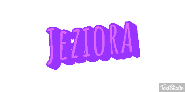 Jeziora Efekt tekstowy