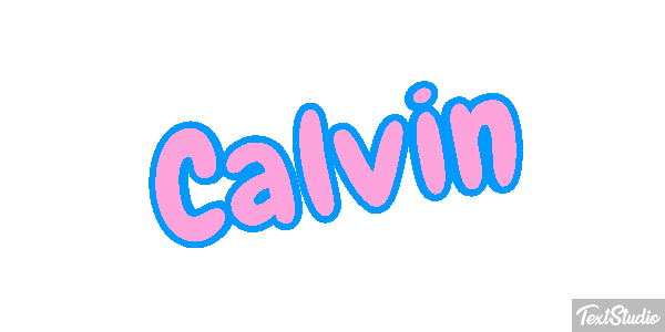 Calvin Text effect