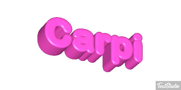 Carpi Effet de texte