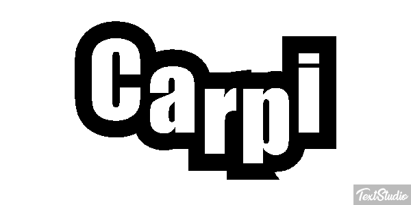 Carpi Effet de texte