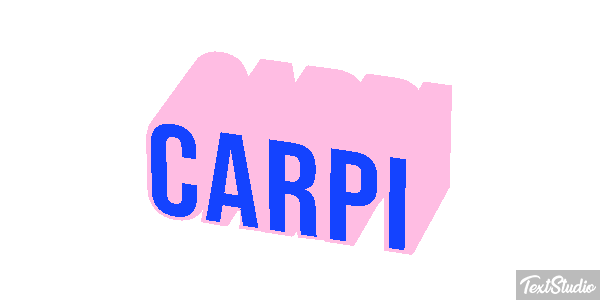 Carpi Effet de texte
