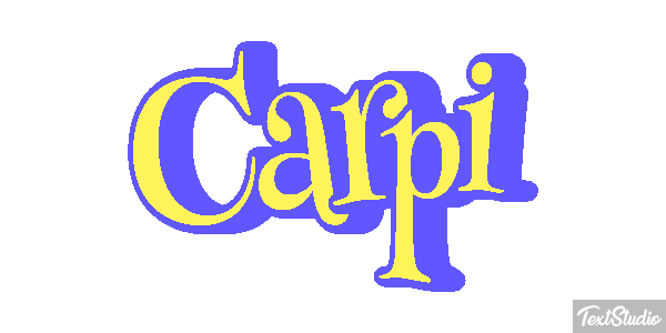Carpi Effet de texte