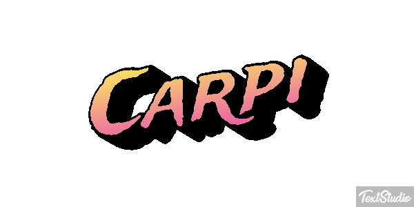 Carpi Effet de texte