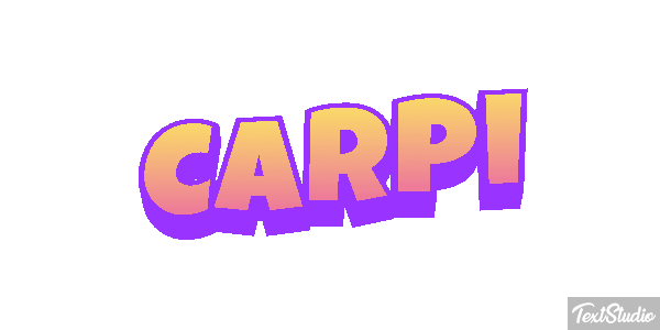 Carpi Effet de texte