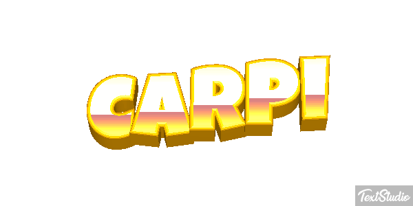 Carpi Effet de texte