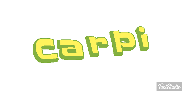 Carpi Effet de texte