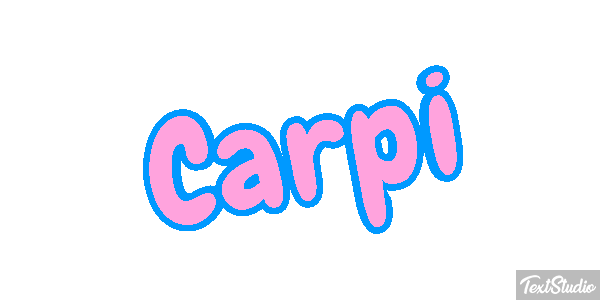 Carpi Effet de texte
