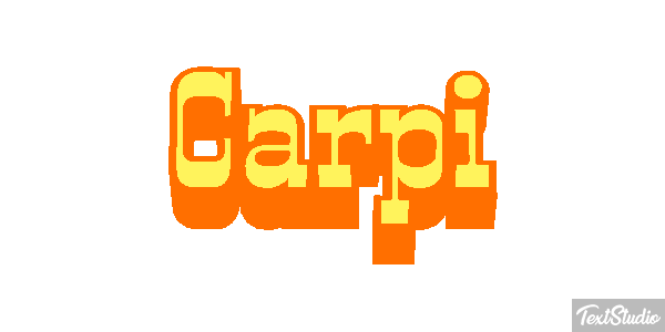 Carpi Effet de texte