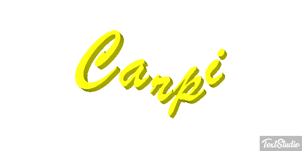 Carpi Effet de texte