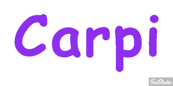 Carpi Effet de texte