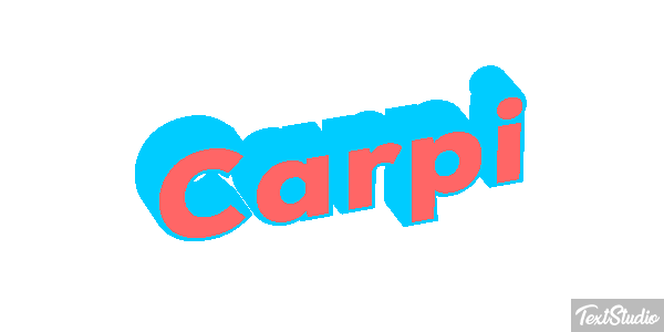 Carpi Effet de texte