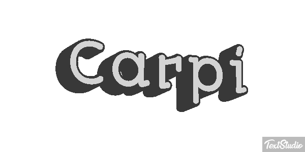 Carpi Effet de texte