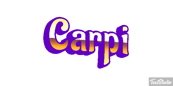 Carpi Effet de texte