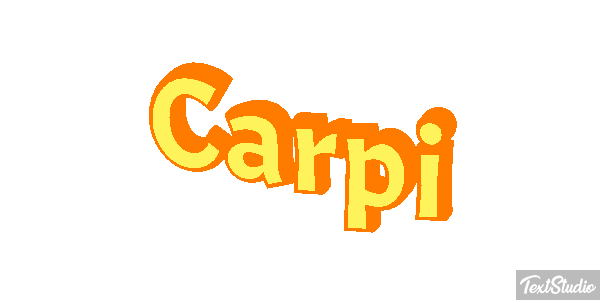 Carpi Effet de texte