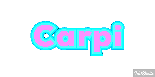 Carpi Effet de texte