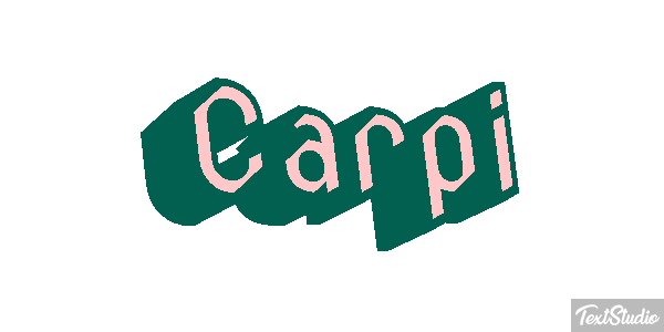 Carpi Effet de texte