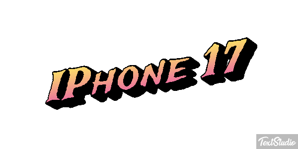 IPhone 17 Text effect