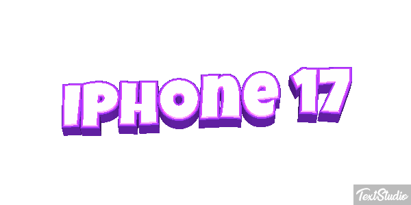 IPhone 17 Text effect