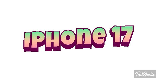 IPhone 17 Text effect