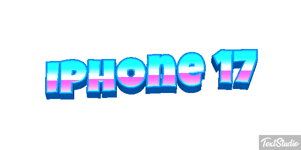 IPhone 17 Text effect